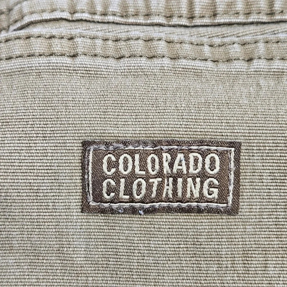Colorado Clothing Carpenter Pants Mens fit 30x26 Brown Utility Workwear Trousers
